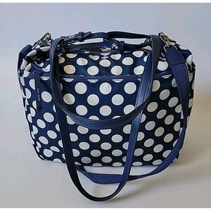 Kate Spade New York Jae Baby Bag Seaside Dot Crossbody Diaper Daycare Travel